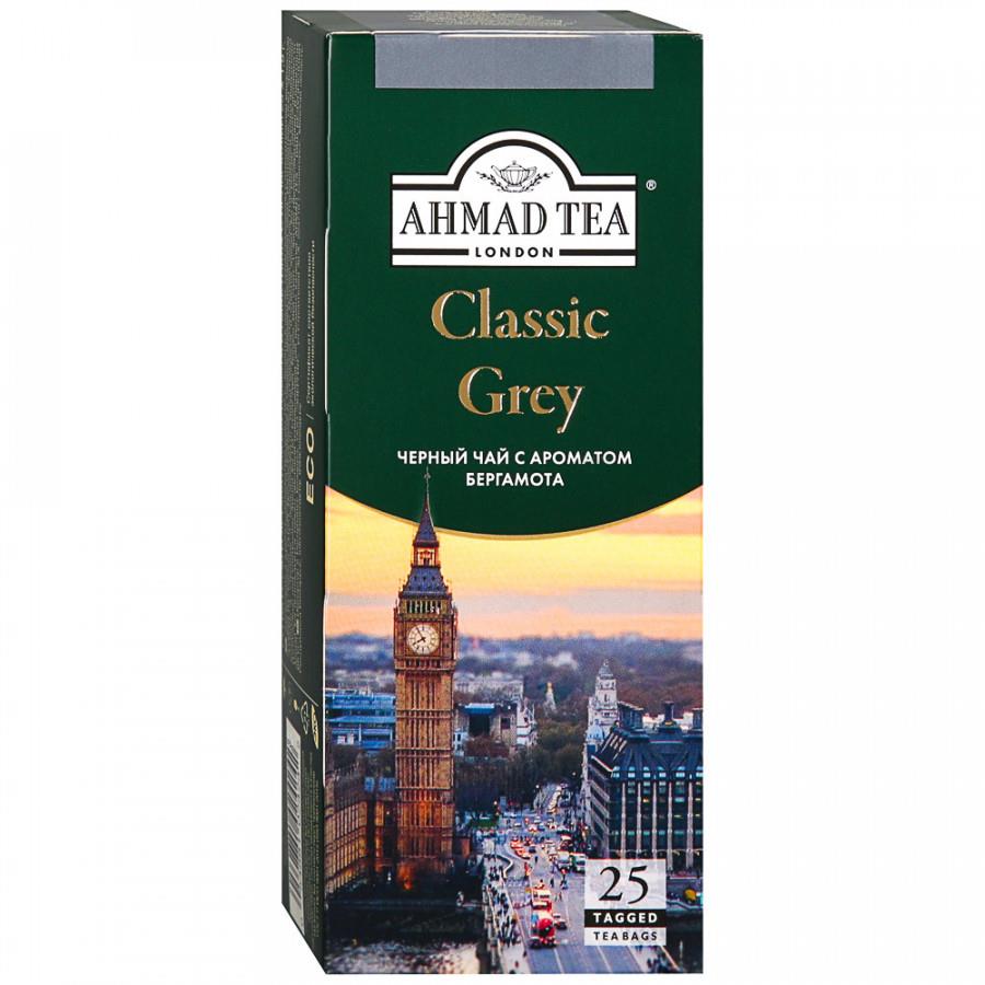 Чай Ahmad Tea Классик Грей черный 25 пакетиков по 1.9 г