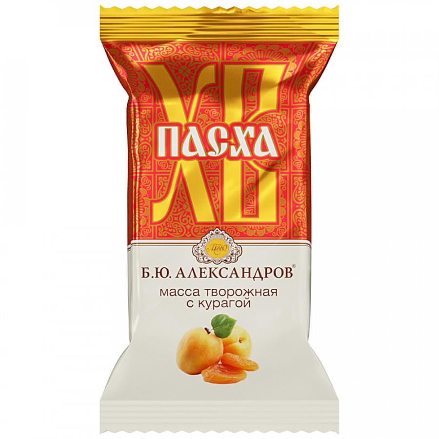 Масса творожная Б.Ю. Александров с курагой 20% 180 г