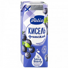 Кисель Valio из черники 0.25 л