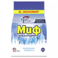 Стиральный порошок Миф Морозная свежесть автомат 4 кг