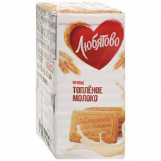 Печенье Любятово Топленое молоко сахарное 356 г