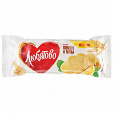 Печенье Любятово сдобное со вкусом лимона и мяты 200 г