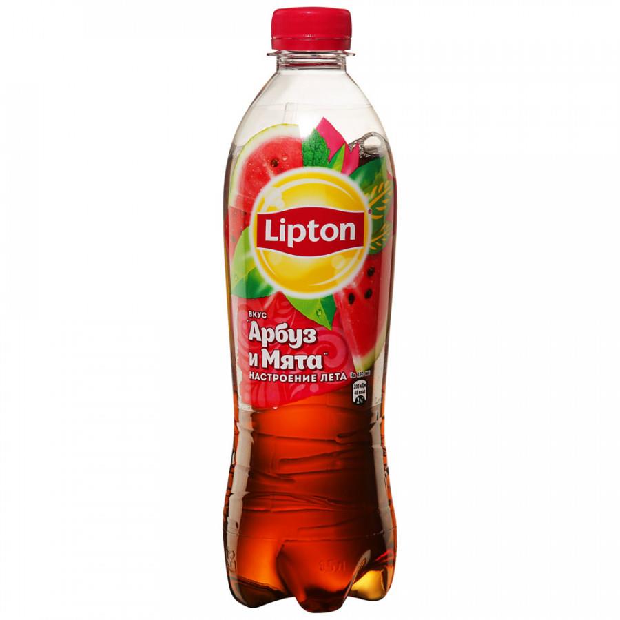 Чай холодный Lipton Арбуз и Mята 0.5 л