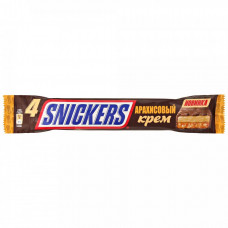 Шоколадный батончик Snickers Арахисовый крем 73 г