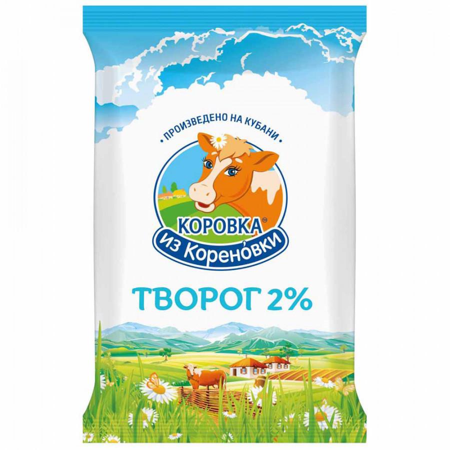 Творог Коровка из Кореновки 2% 180 г