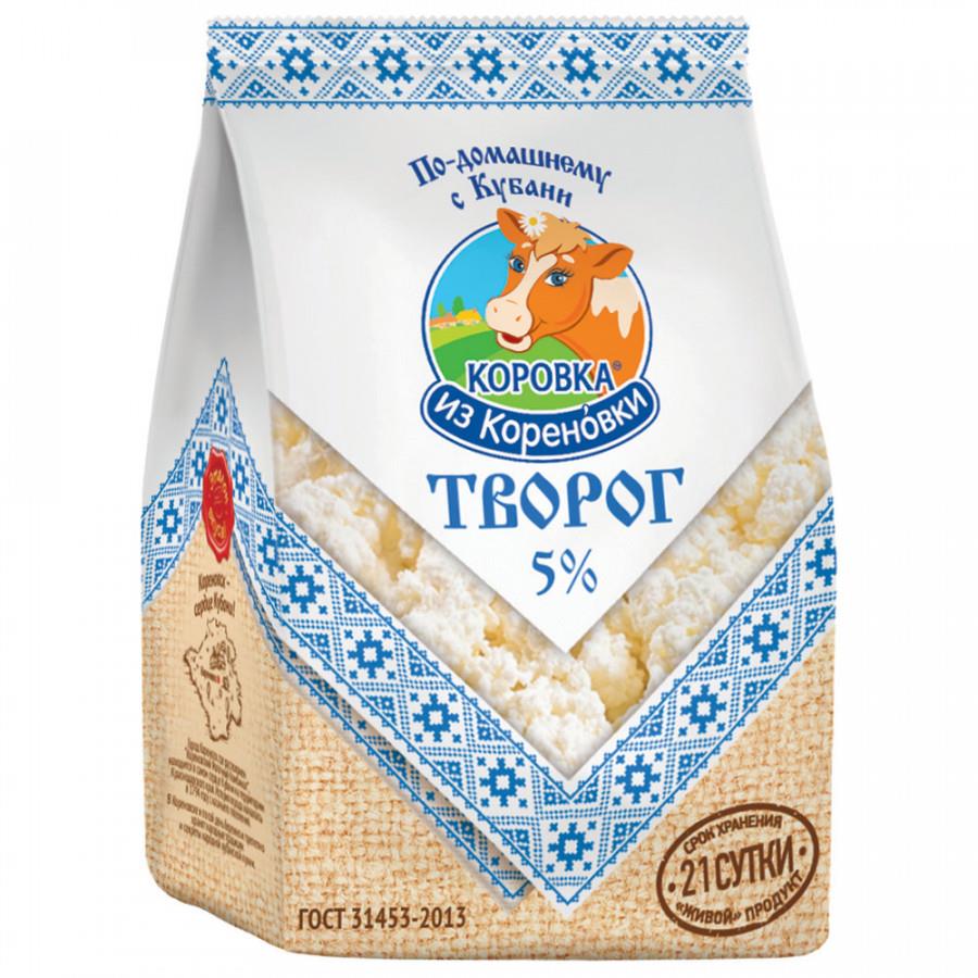 Творог Коровка из Кореновки 5% 340 г