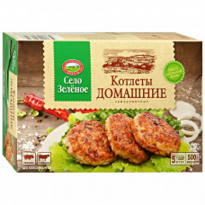 Котлеты Село Зеленое Домашние категории В замороженные 500 г