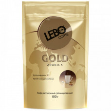 Кофе Lebo Gold растворимый сублимированный 100 г