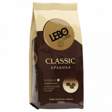 Кофе Lebo Classic Арабика среднеобжаренный в зернах 1000 г