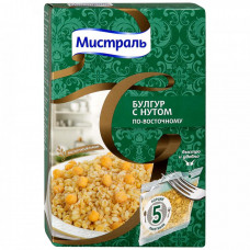 Булгур Мистраль по-восточному с нутом 5х80 г
