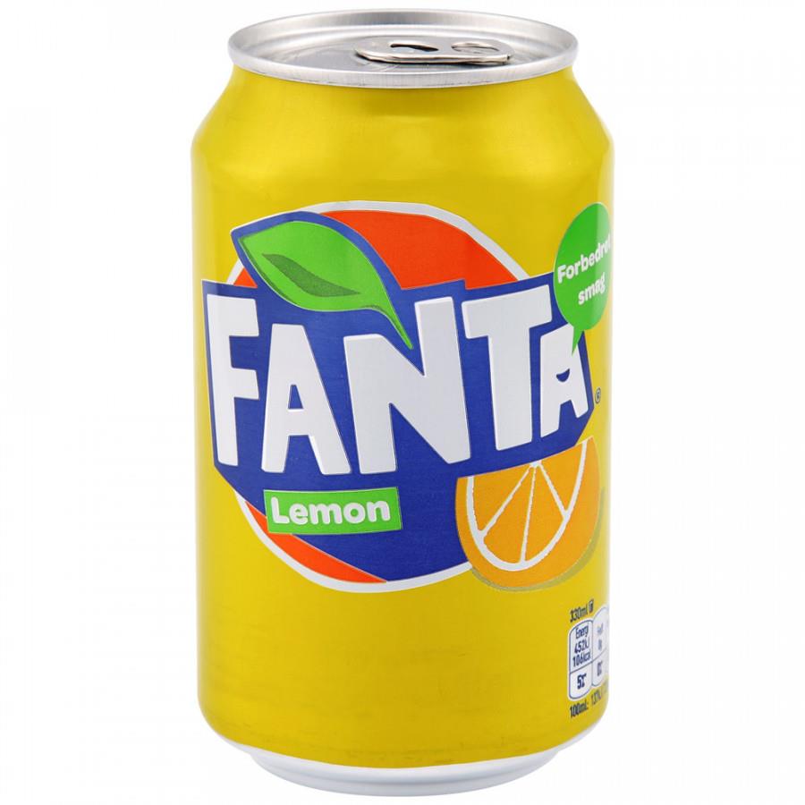 Напиток Fanta Lemon газированный 0.33 л