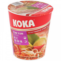 Лапша сингапурская Кока быстрого приготовления Сигнече со вкусом Том Ям 70 г