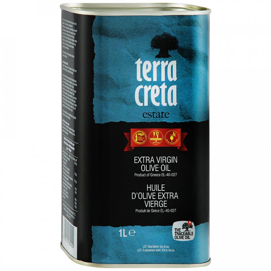 Масло оливковое Terra Creta Extra Virgin 1 л