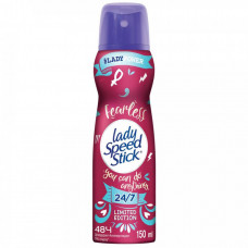 Дезодорант-антиперспирант Lady Speed Stick Fearless женский спрей 150 мл