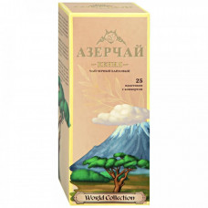 Чай Азерчай World collection Кения черный байховый 25 пакетиков по 1.8 г