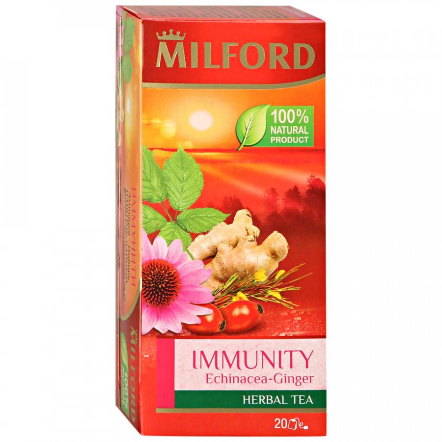 Напиток чайный Milford Immunity Эхинацея - Имбирь 20 штук по 1.75 г