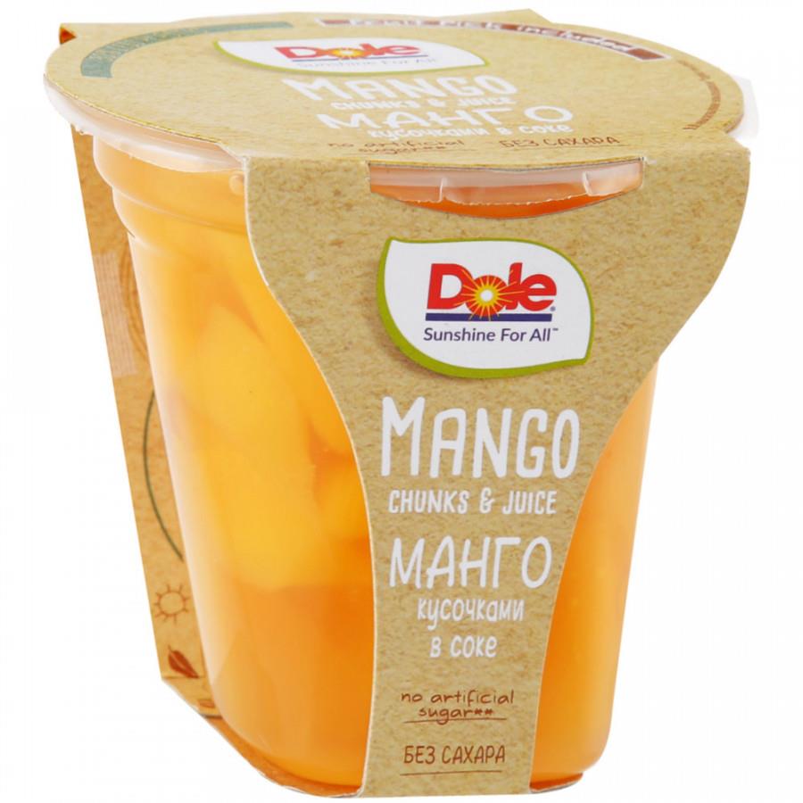 Манго Dole кусочки в соке 198 г