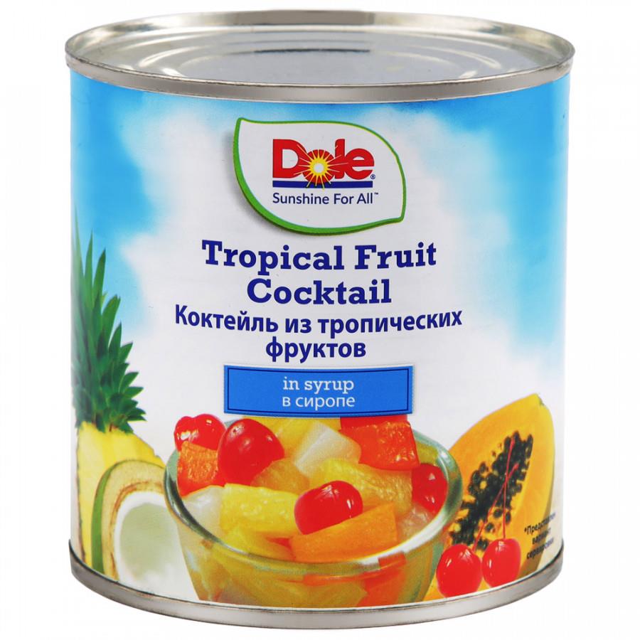 Коктейль Dole из тропических фруктов в сиропе 439 г