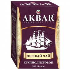 Чай Akbar черный байховый крупнолистовой 300 г