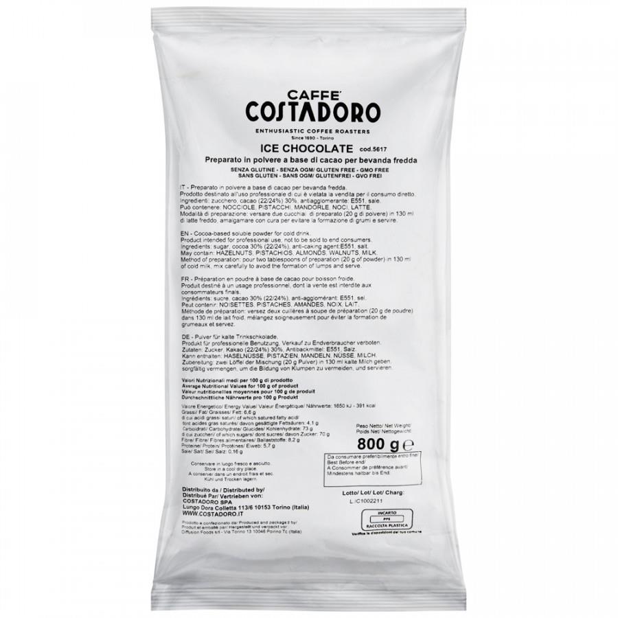 Шоколад горячий Costadoro Powder for Ice Chocolate 800 г