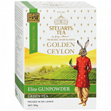 Чай Steuarts Tea Golden Ceylon зеленый листовой Elite Gunpower 100 г