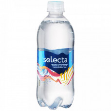 Вода питьевая Selecta купажированная сильногазированная 0.5 л