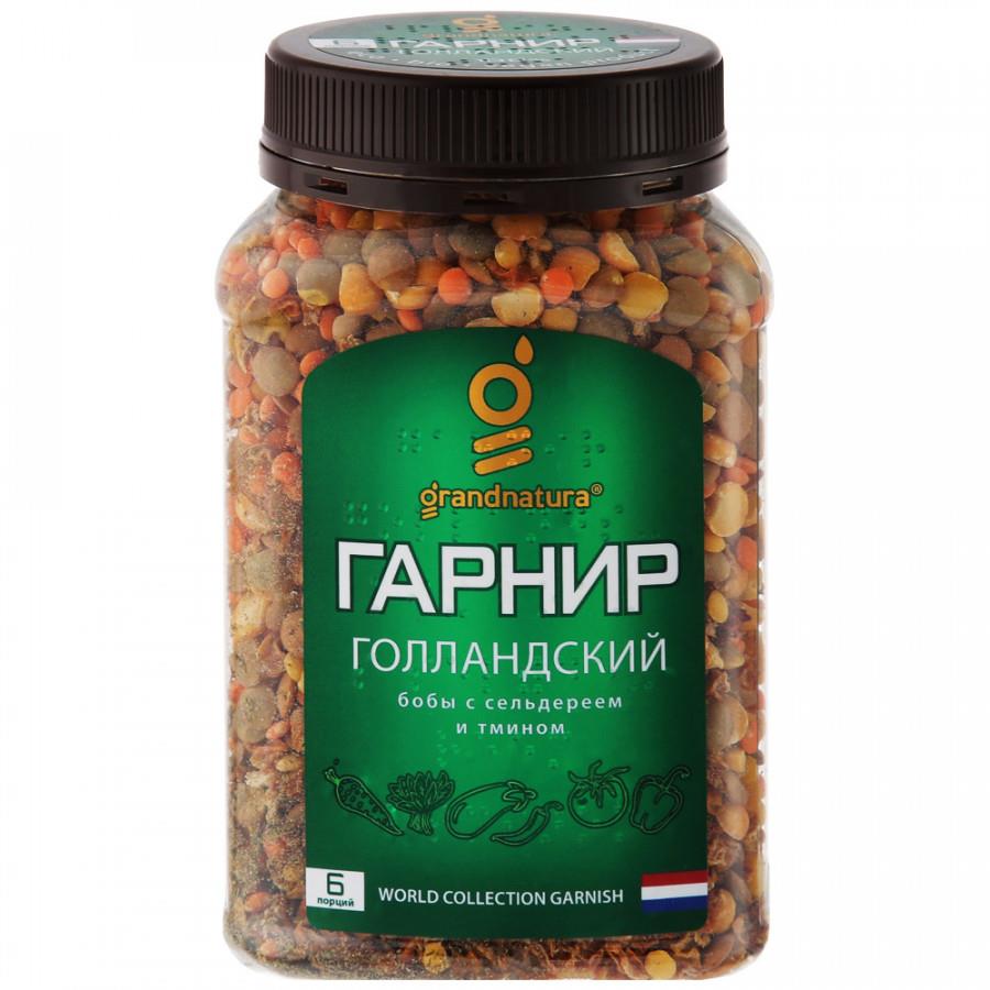 Гарнир Голландский Grandnatura бобы с сельдереем и тмином 310 г