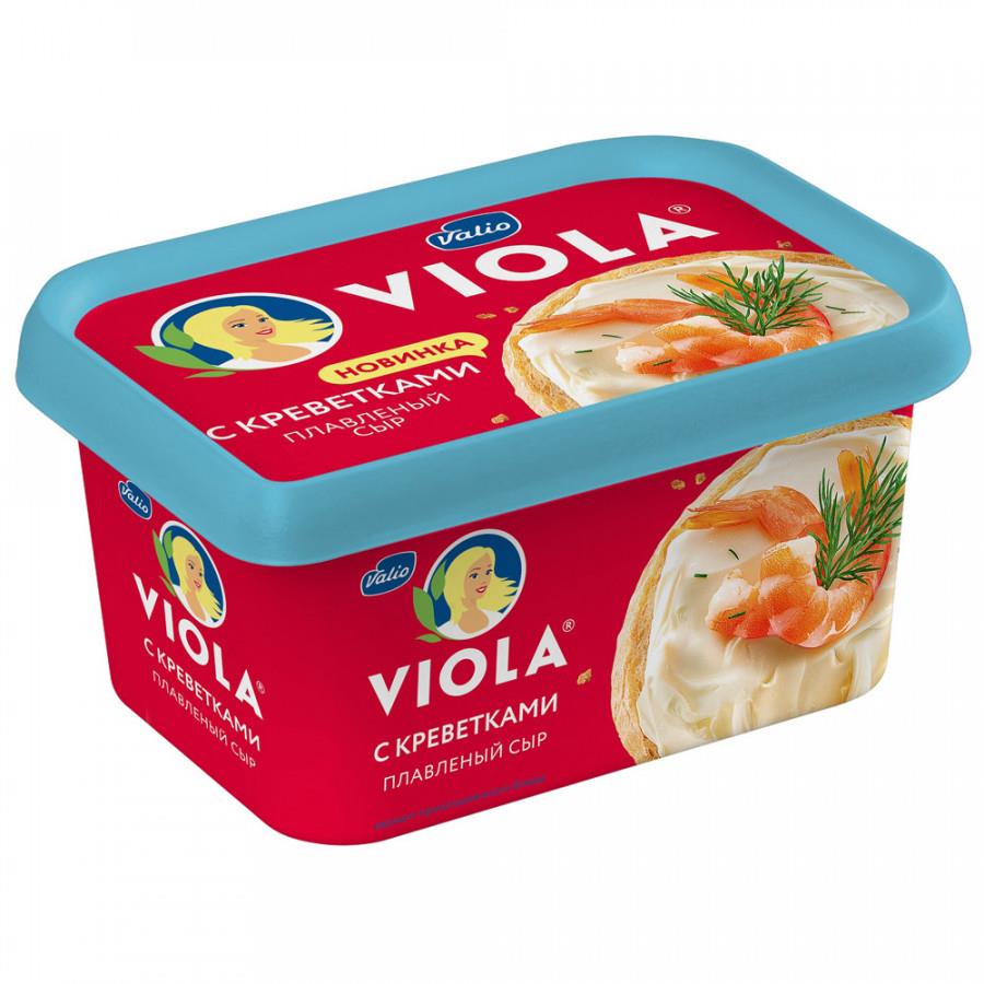 Сыр плавленый Viola с креветками 35% 400 г