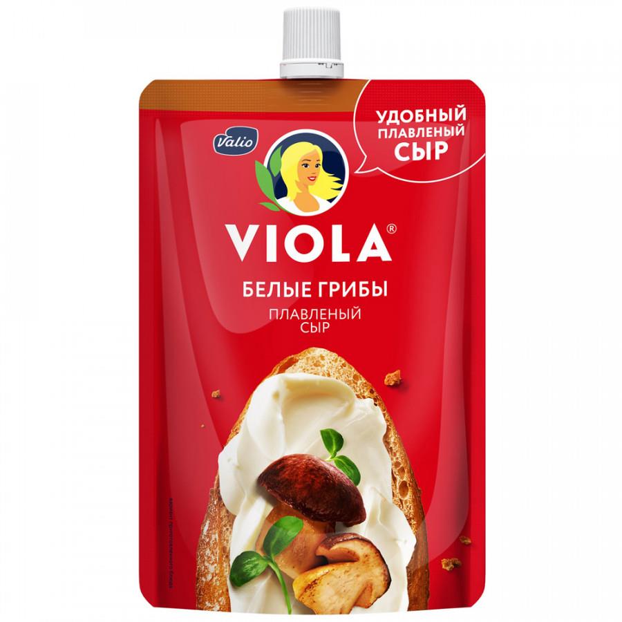 Сыр плавленый Viola с белыми грибами 45% 180 г
