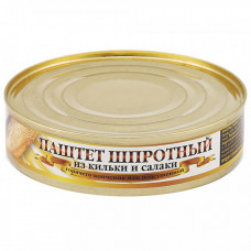 Паштет шпротный из кильки и салаки 160 г