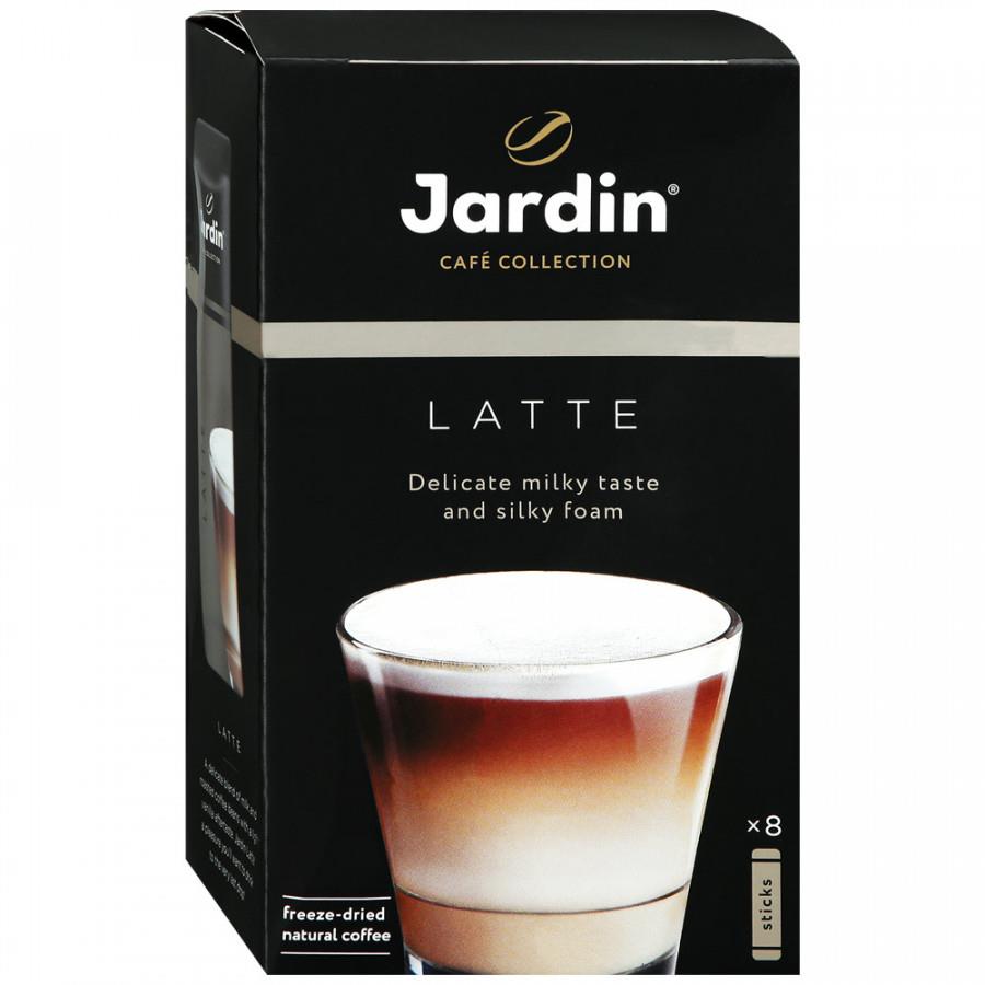 Напиток Jardin Латте кофейный растворимый 3в1 8 пакетиков по 18 г