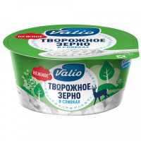 Творожное зерно Valio в сливках 5% 130 г