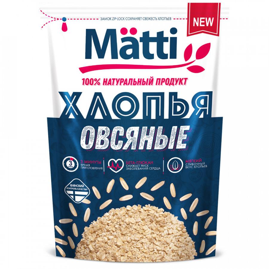 Хлопья овсяные Matti Doy Pack 400 г