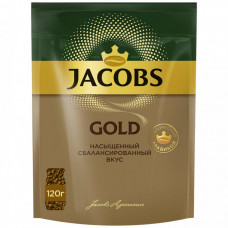 Кофе растворимый Jacobs gold 120 г