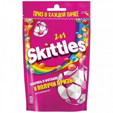 Драже Skittles 2в1 в разноцветной глазури 70 г