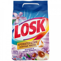 Cтиральный порошок Losk Ароматерапия Жасмин и Масло Жожоба 2.7 кг