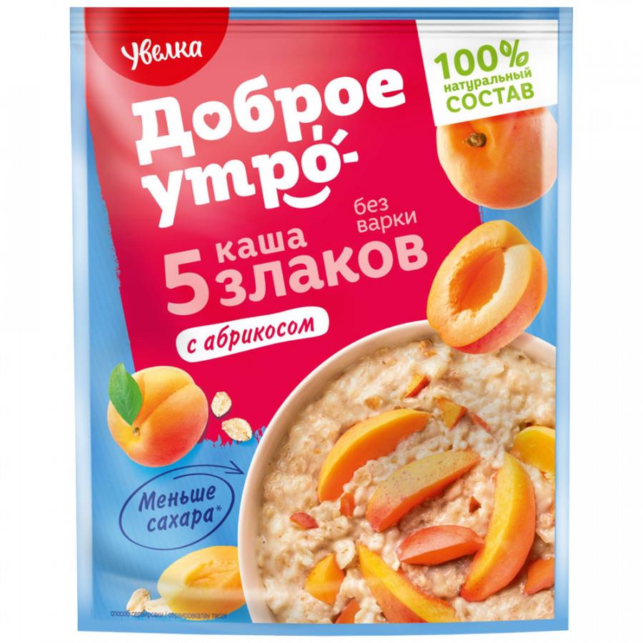 Каша Увелка быстрого приготовления 5 злаков с абрикосом 40 г