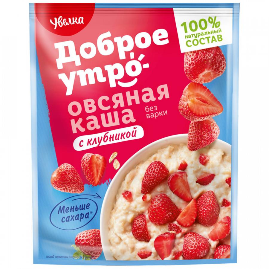 Каша овсяная Увелка с клубникой 40 г