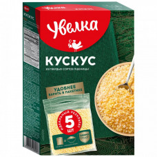 Крупа кускус Увелка 5 штук по 80 г