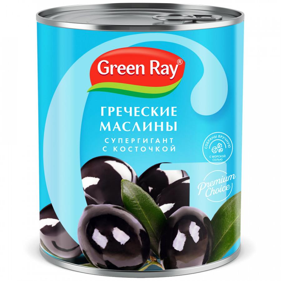 Маслины Green Ray супергигант ключ 850 мл