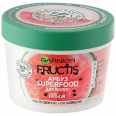 Маска для волос Garnier Fructis Superfood Арбуз 3в1 объем для тонких волос 390 мл