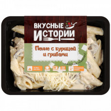 Пенне Вкусные истории с курицей и грибами 250 г