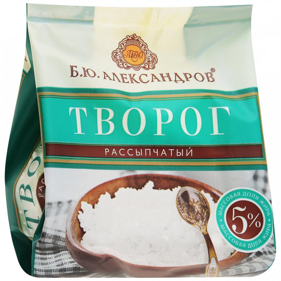 Творог Б.Ю. Александров рассыпчатый 5% 200 г