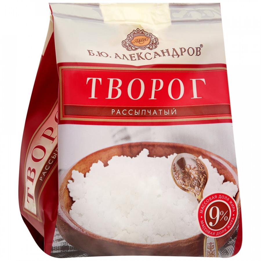 Творог Б.Ю. Александров рассыпчатый 9% 350 г