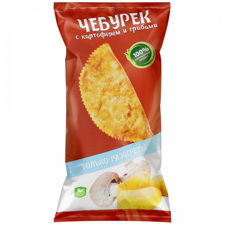 Чебуреки Элика с картофелем и грибами замороженные 70 г