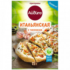 Приправа Айдиго Итальянская с чесноком 15 г
