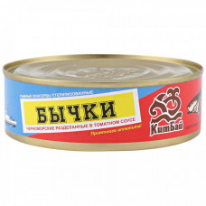 Бычки в томате КитБай Фортуна Крым 240 г