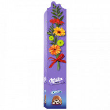 Набор Milka Moments Flowers из молочного шоколада с начинкой со вкусом ванили и кусочками печенья Орео 33.6 г