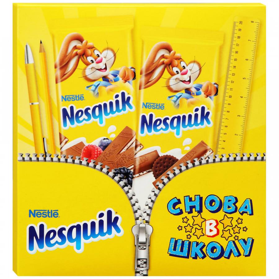 Подарочный набор NESQUIK из двух шоколадных плиток 195 г