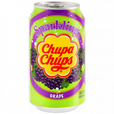 Напиток Chupa Chups безалкогольный сильногазированный Виноград 0.345 л